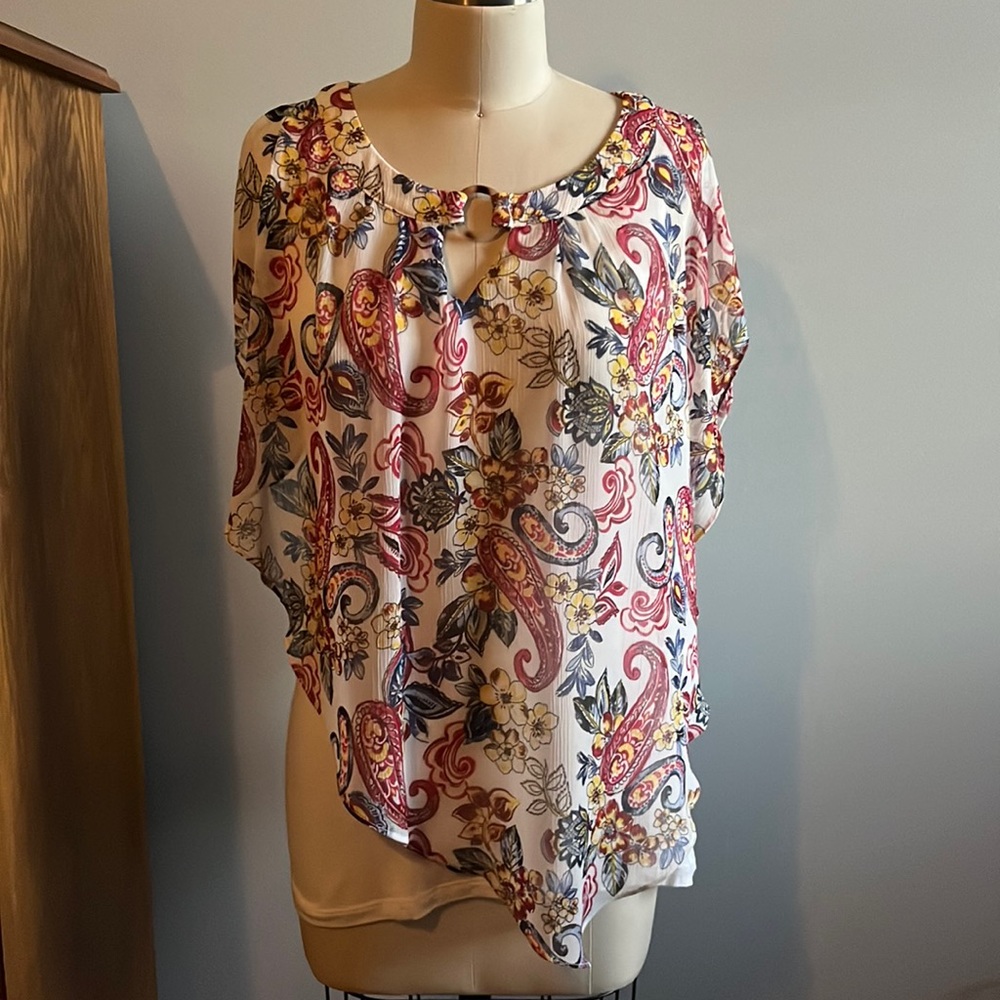 Apt. 9 sleeveless flowy blouse